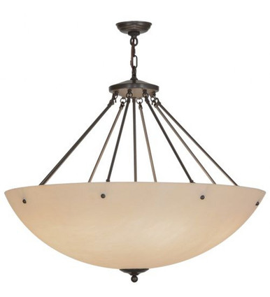 Madison 96W 8 LED Inverted Pendant 34 x 36 Inches by Meyda Tiffany - 149158