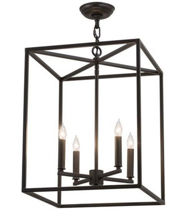 Kitzi Box 4 Light Pendant 26 x 22.5 Inches by Meyda Tiffany - 163666