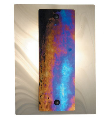 Metro Aurora Borealis 10W LED Wall Sconce 12 x 9 Inches by Meyda Tiffany - 111930