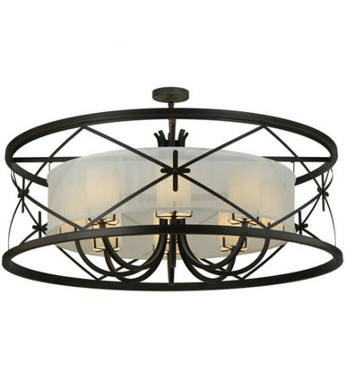 Penelope 8 Light Pendant 29.5 x 54 Inches by Meyda Tiffany - 127395