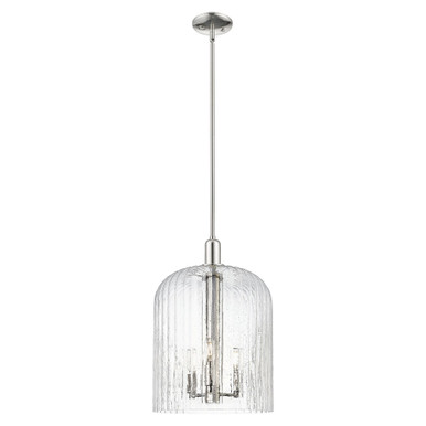 Bridal Veil 1 Light Mini Pendant 17.88 Inch and 12 Inch Wide by Innovations - 716-3S-PN-G559-12SDY