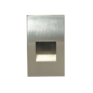 Ari 2.5W LED Step Light with Vertical Face Plate 5x3 Inch by Nora  - NSW-730/30BN
