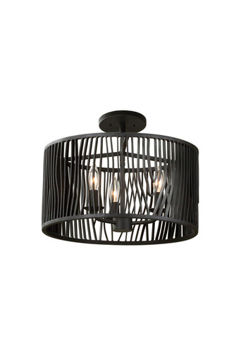 Morre 3 Light Medium Pendant by Kalco - 507540BI