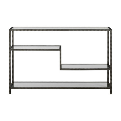Leo 52 Inch Industrial Console Table by Uttermost - 24810
