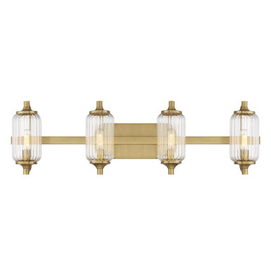 Holton 4 Light Bath Vanity 9 Inch Tall and 32 Inch Wide by Savoy House - 8-3024-4
