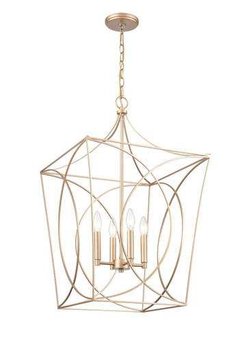 Tracy 4 Light Pendant 30.5 Inch Tall and 18 Inch Wide by Millennium - 4000