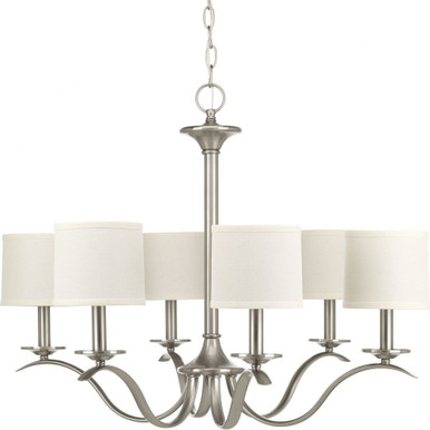 Inspire 6 Light Large Chandelier by Progress - P4739