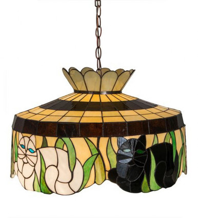 Cat 3 Light Large Pendant by Meyda Tiffany - 185364