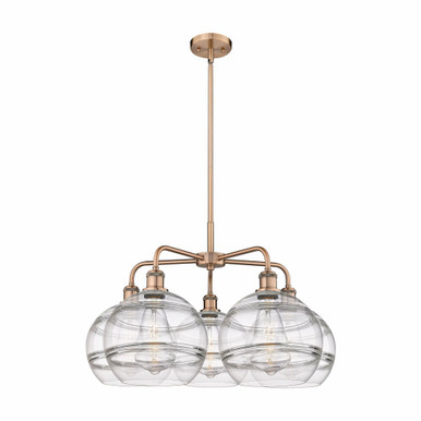 Rochester 5 Light Large Chandelier by Innovations - 516-5CR-G556-10