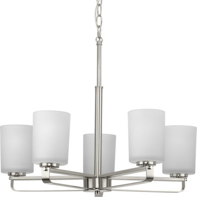 League 5 Light Medium Chandelier by Progress - P400286