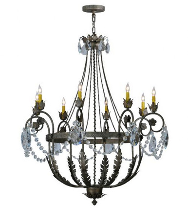 Antonia 8 Light Chandelier 53 x 43 Inches Wide by Meyda Tiffany - 143218