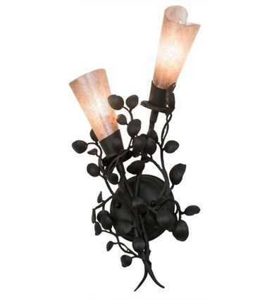 Vinca Vine 2 Light Wall Sconce 21 x 10 Inches by Meyda Tiffany - 174344