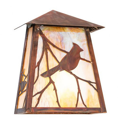Stillwater Song Bird 12W 1 LED Wall Sconce 11 x 9 Inches by Meyda Tiffany - 271549