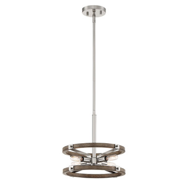 Hanston 4 Light Medium Pendant by Designers Fountain - d206c-13p-pn