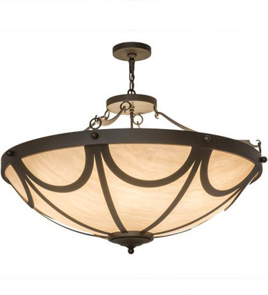 Carousel 8 Light Inverted Pendant 31 x 42.5 Inches by Meyda Tiffany - 174841