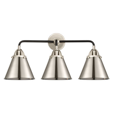 Appalachian 3 Light Bath Vanity 10.5 Inch and 26 Inch Wide by Innovations - 288-3W-BPN-M13-PN