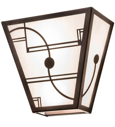 Revival Deco 2 Light Wall Sconce 12 x 13 Inches by Meyda Tiffany - 247068