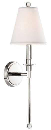 Nolan 1 Light Wall Sconce 23 Inch Tall by Matteo - W42401WH