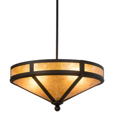 Craftsman Prime 2 Light Semi Flush Mount 48 x 16 Inches by Meyda Tiffany - 194675