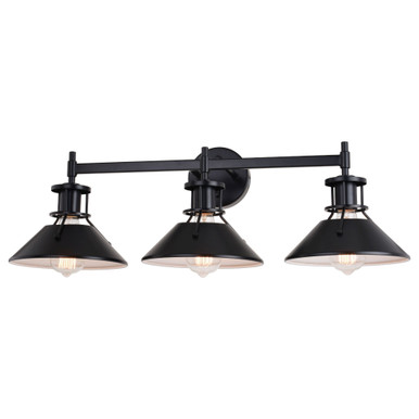 Canton 3 Light Vanity Light by Vaxcel - W0414
