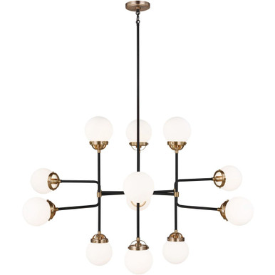 Cafe 12 Light Oversized Chandelier by Visual Comfort Studio - 3187912