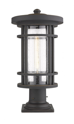 Jordan One Light Outdoor Post Mount Lantern 12.5 x 111.5 In by Z-Lite - 570PHB-533PM-ORB