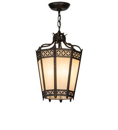 Cardiff 4 Light Pendant 21 Inches Tall and 11 Inches Wide by Meyda Tiffany - 232903