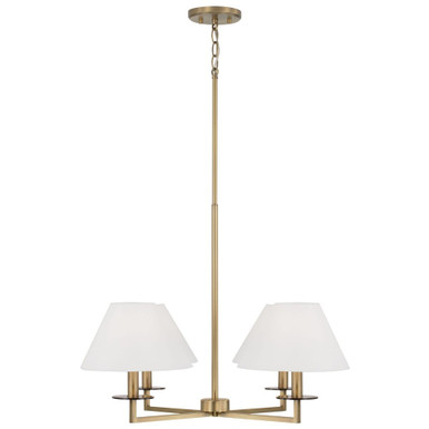 Gilda 4 Light Large Chandelier by Capital - 452241AD
