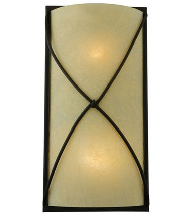Aspen 2 Light Wall Sconce 18 x 9 Inches by Meyda Tiffany - 120750