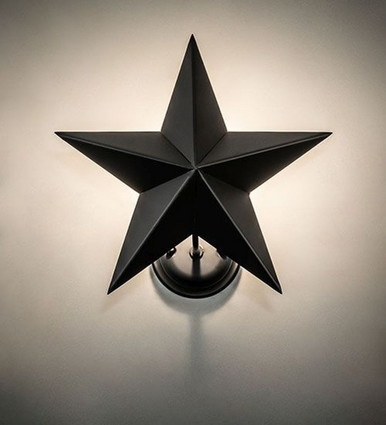 Texas Star 1 Light Wall Sconce 14.5 x 15 Inches by Meyda Tiffany - 249904