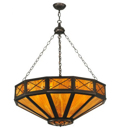 Excellente 6 Light Inverted Pendant 44 x 33 Inches by Meyda Tiffany - 132521