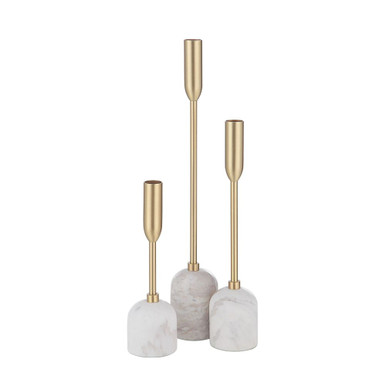 Marchesa Tapered Candle Holder (Set of 3) by Renwil Inc - CAN183