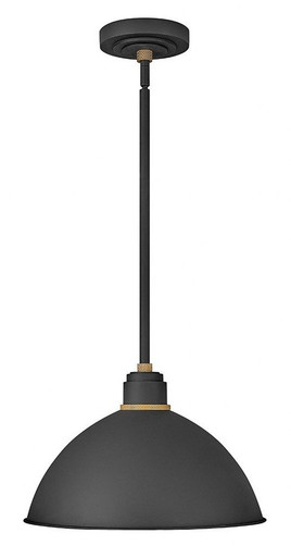 Foundry Dome 1 Light Medium Outdoor Pendant by Hinkley - 10685