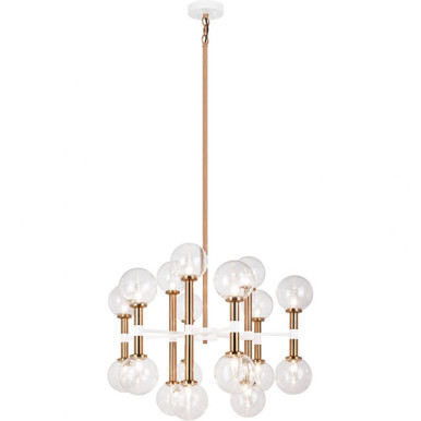 Stellar 18 Light Medium Chandelier by Matteo - C75318