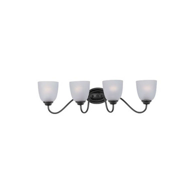 Stefan Four Light Vanity Light by Maxim - 10074FTBK