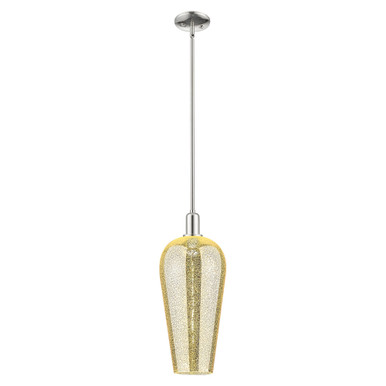 Chelsea 1 Light Mini Pendant 19.63 Inch Tall and 8 Inch Wide by Innovations - 716-1S-PN-G456-8ME