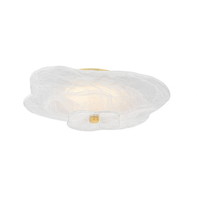 Starlie 16W 1 LED Flush Mount 4.25 Inch Tall and 16 Inch Wide by Mitzi - H994501-AGB
