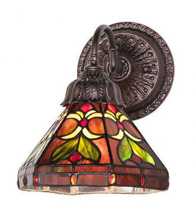 Middleton 1 Light Wall Sconce 9 x 8 Inches by Meyda Tiffany - 274146