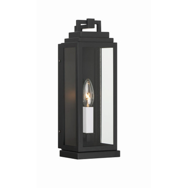 Aspen 1 Light Outdoor Wall Lantern by Crystorama - ASP-8911-MK