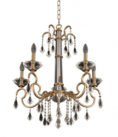 Valencia 6 Light Medium Chandelier by Allegri - 031650-038-FR001