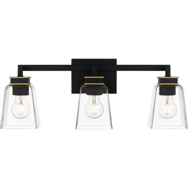 Almany 3 Light Vanity Light by Quoizel - ALY8623MBK