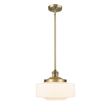 Bridgeton 1 Light Stem Hung Mini Pendant 9.38X12 Inch Wide by Innovations - 201S-G69-12