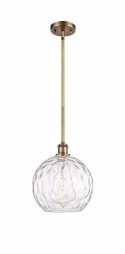 Athens Water Glass 1 Light Industrial Small Pendant by Innovations - 516-1S-G1215-10