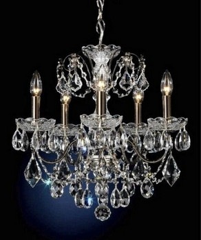 Century 5 Light Small Chandelier by Schonbek - 1704
