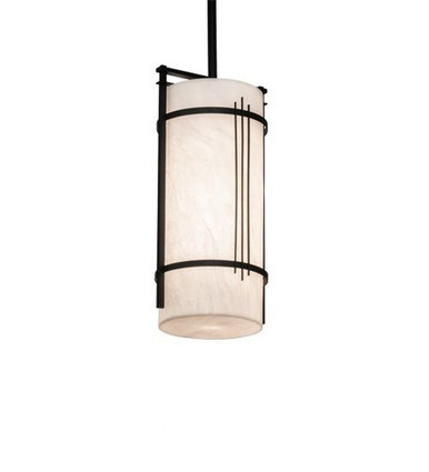 Cilindro 1 Light Mini Pendant 39 x 7 Inches by Meyda Tiffany - 230735