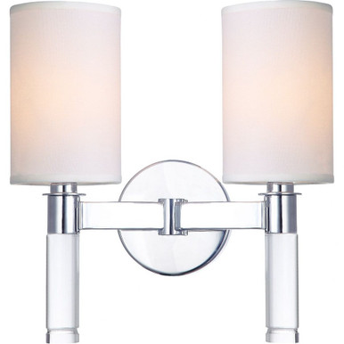 2 Light Wall Sconce 12 Inch Tall by Matteo - W52702CH