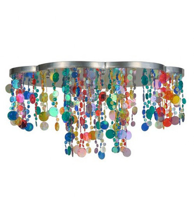 Celebration - Flush Mount-8 Inches Tall and 16 Inches Wide by Meyda Tiffany - 145272