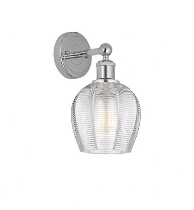 Norfolk 1 Light Industrial Wall Sconce 11.38 Inch Tall by Innovations - 616-1W-G46-6