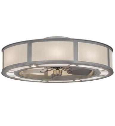 Smythe Craftsman 8 Light Fandelier 14 In H and 44 In W by Meyda Tiffany - 172364
