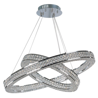 Eternity 1 Light Large Pendant by Maxim - 39777BCPC